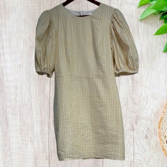English Factory Women's Metallic Plaid Mini Dress EST.‎ SIZE SMALL READ DESC. - Picture 1 of 8